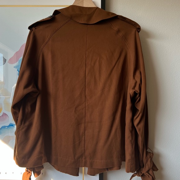 Zara cropped trench acorn size S - Picture 2 of 7